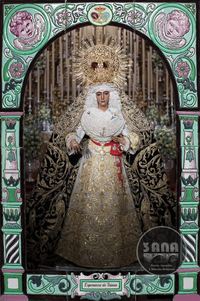 Azulejo Esperanza de Triana marinera