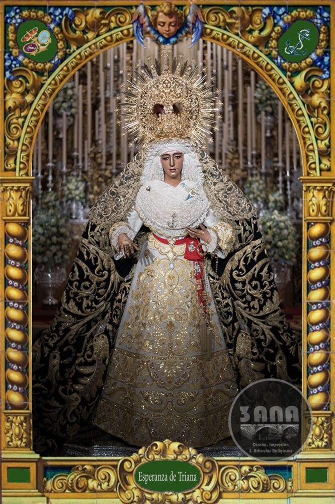 Azulejo Esperanza de Triana capitana