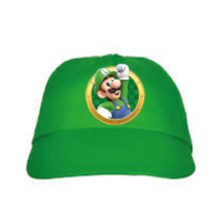 gorra mario bros (luigi)