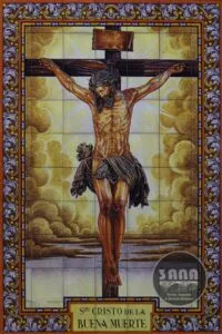 azulejo cristo de la buena muerte