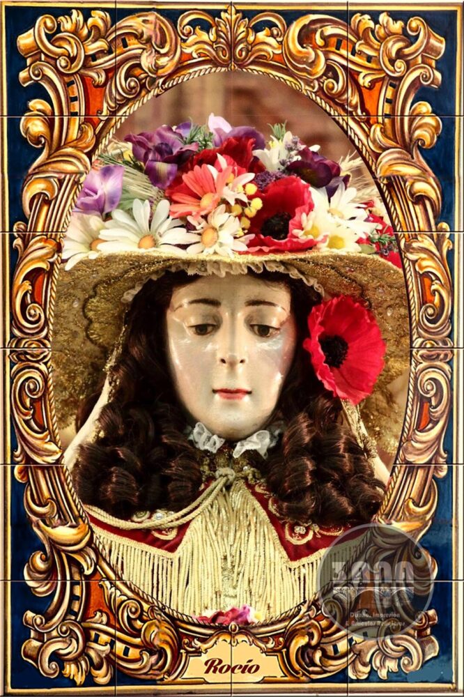 Azulejo Virgen del Rocío