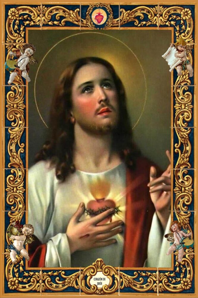 Azulejo cristo sagrado corazón0 (0)