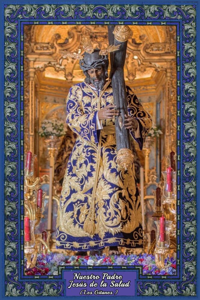 Azulejo cristo de los gitanos