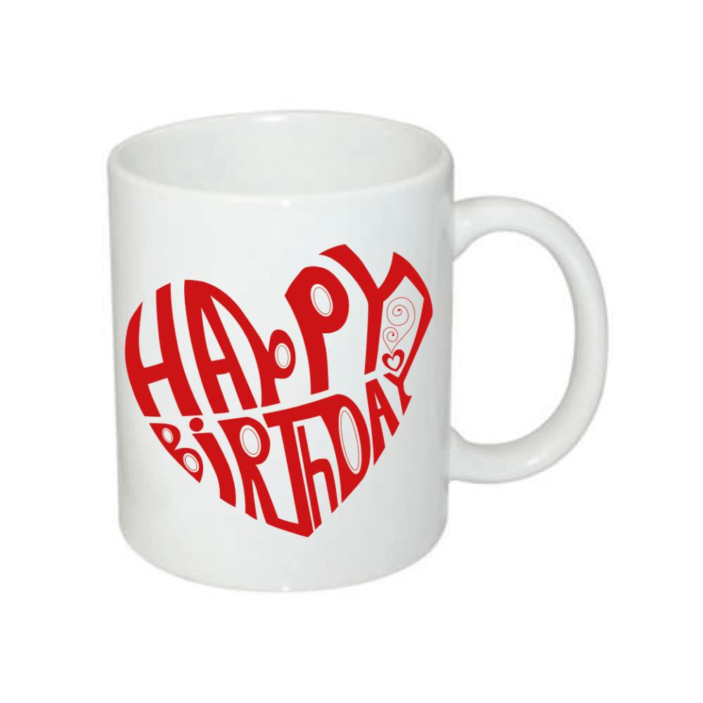 Taza Cumpleaños corazón