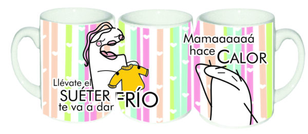 taza dia de la madre llamativa