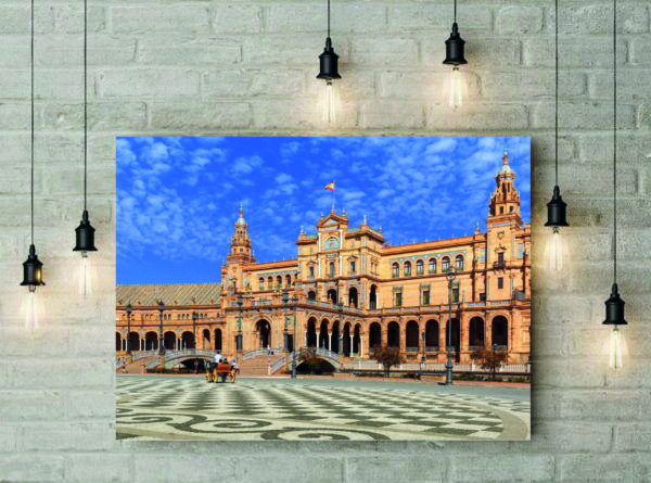 lienzo plaza de España Sevilla