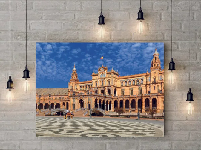 Lienzo Plaza España