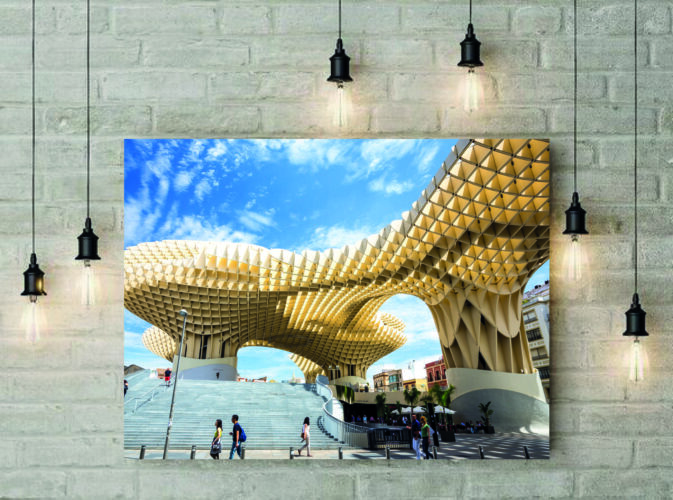 Lienzo Setas de Sevilla