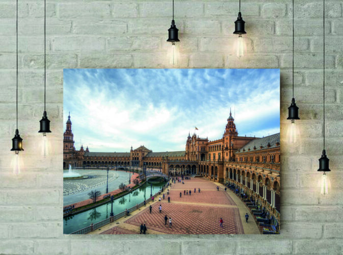 Lienzo Plaza España Sevilla