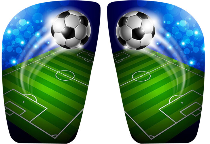 Espinilleras fútbol clásica