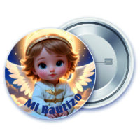 chapas bautizo ángel luz