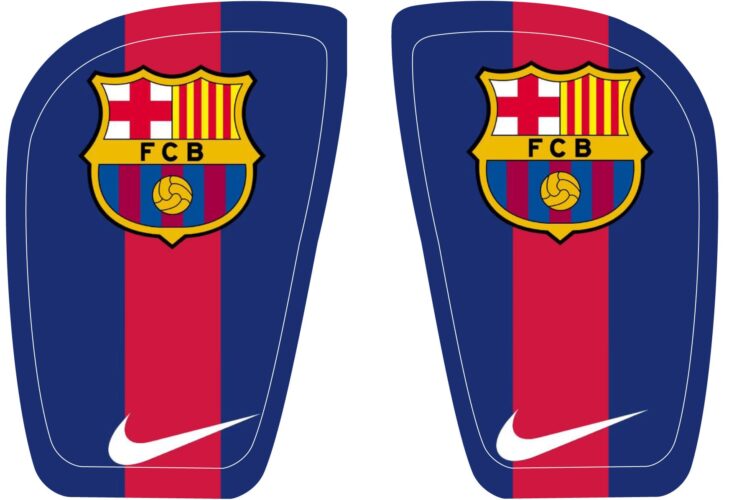 espinillera Barcelona nike personalizada