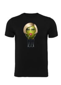 camiseta aceituna rubia piruleta