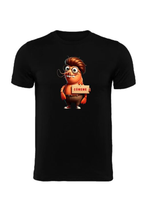 camiseta gamba divertida
