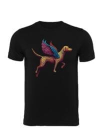 camiseta perro alado adstrato