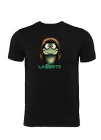 camiseta lacoste divertida