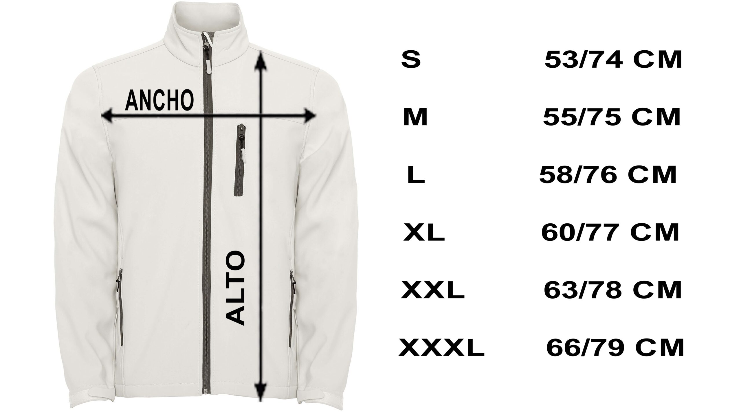 Chaqueta Antártida para diseñar