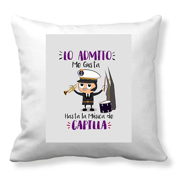 Cojín musico divertido