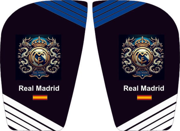 Espinilleras real Madrid dragón