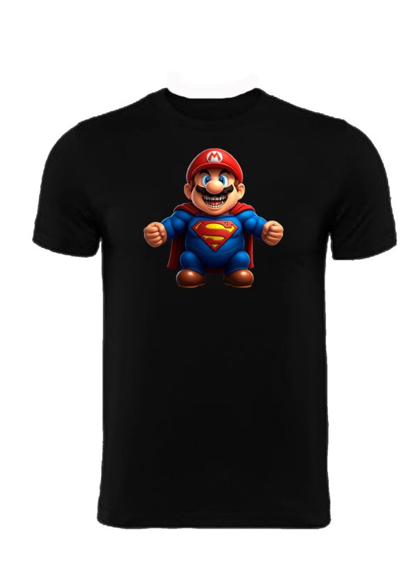 camiseta Mario bros Superman