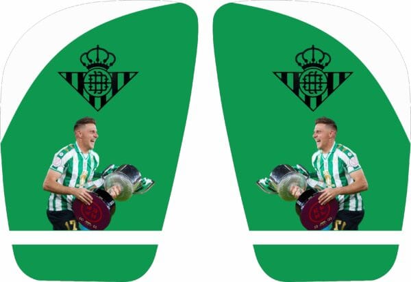 Espinilleras copa del rey Betis