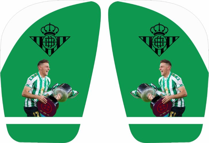 Espinilleras copa del rey Betis