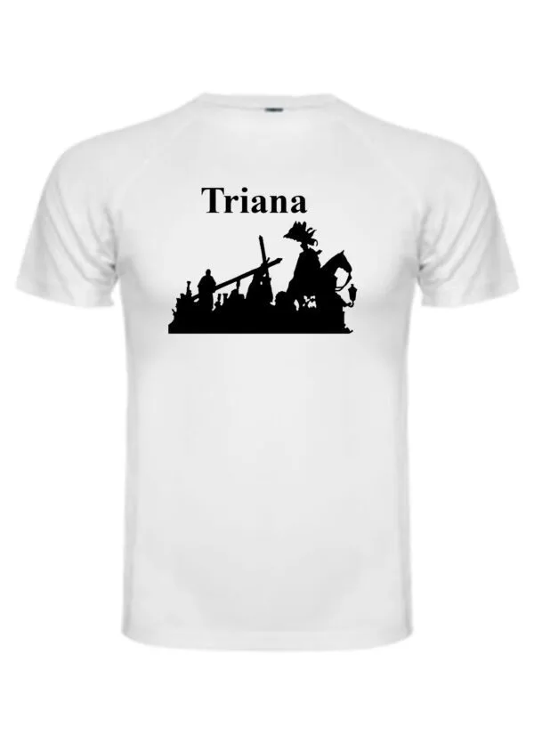 Camiseta Tres caídas Triana silueta