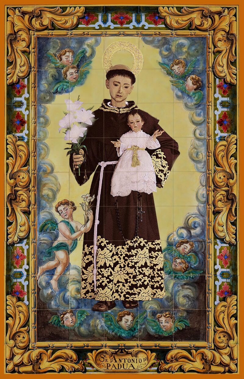 azulejo San Antonio de Padua