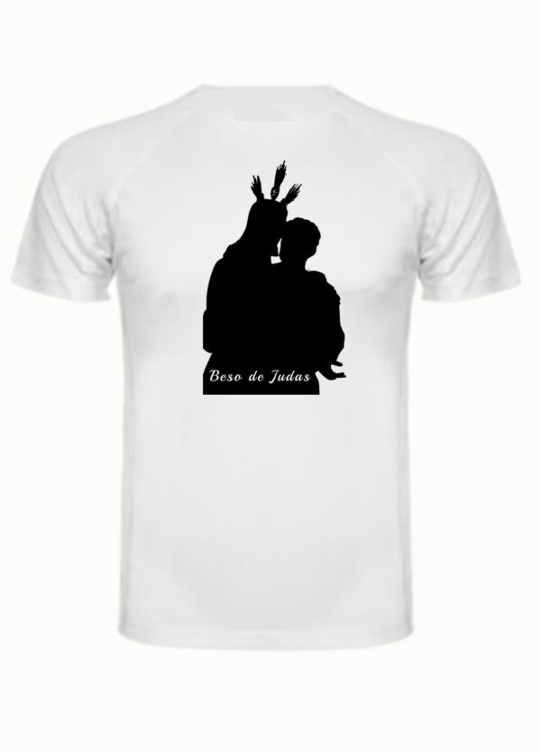 Camiseta beso de judas silueta