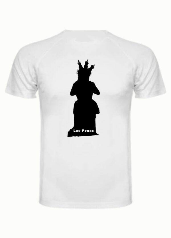 Camiseta las penas silueta