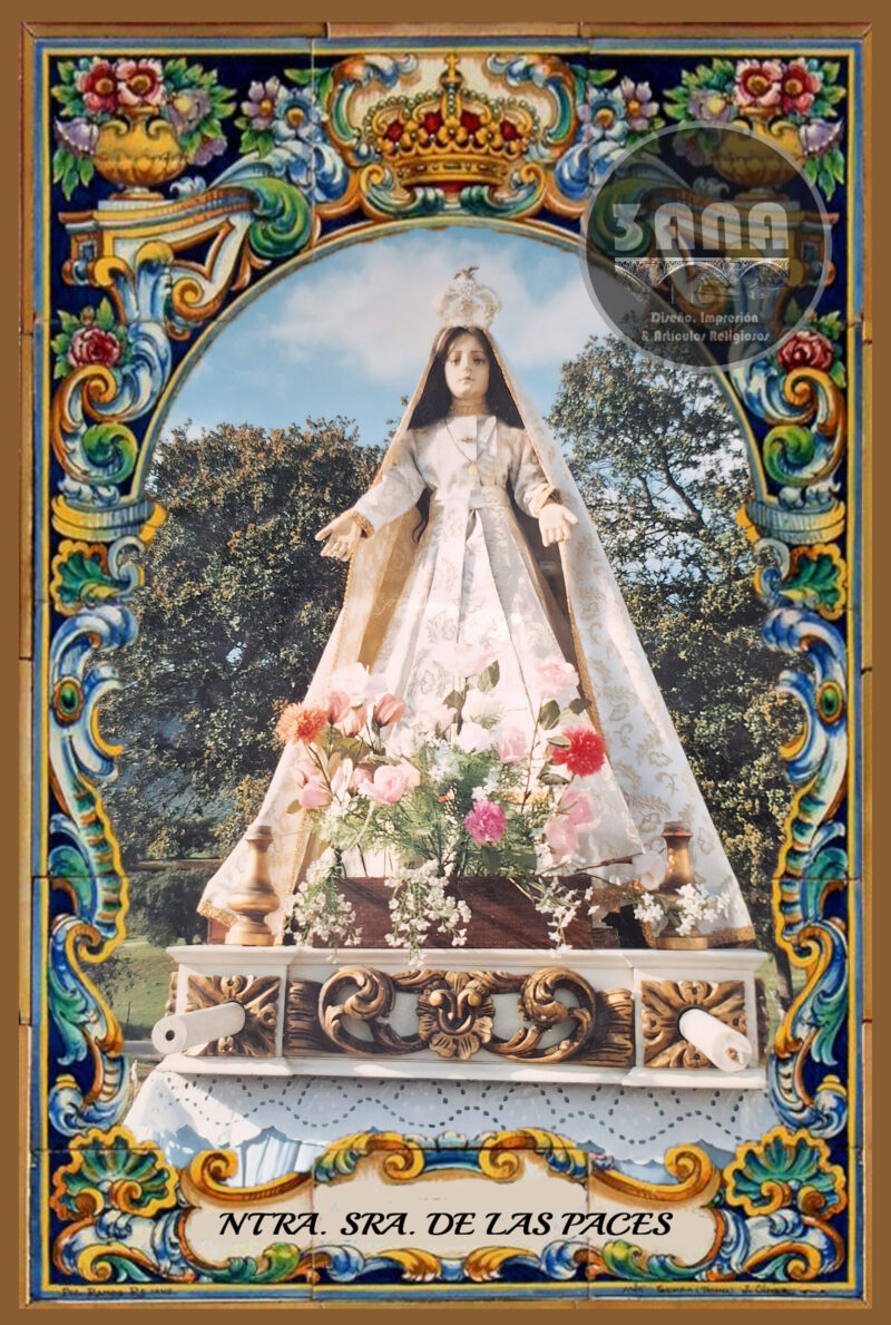 azulejo Ntra Sra de las paces