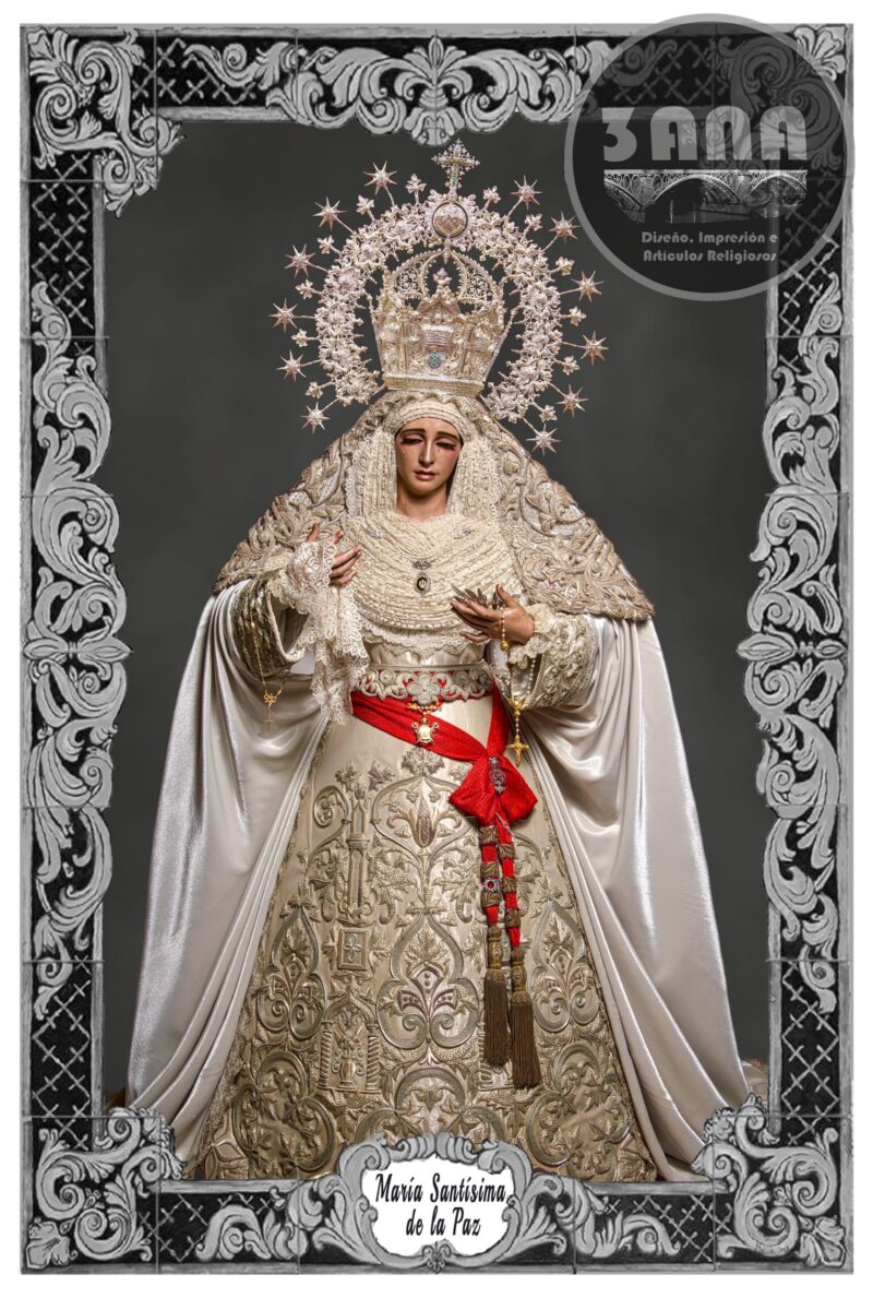 Azulejo María Santísima de la Paz