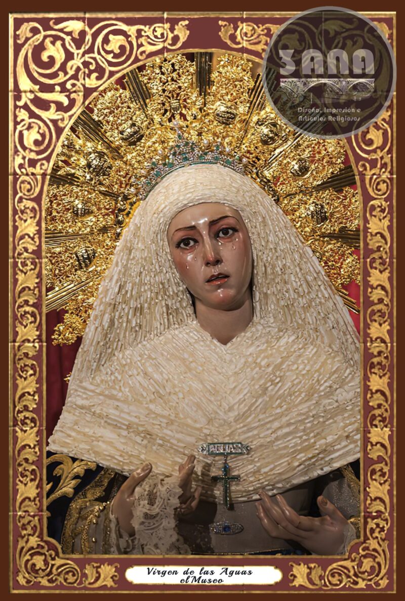 Azulejo Virgen de las aguas