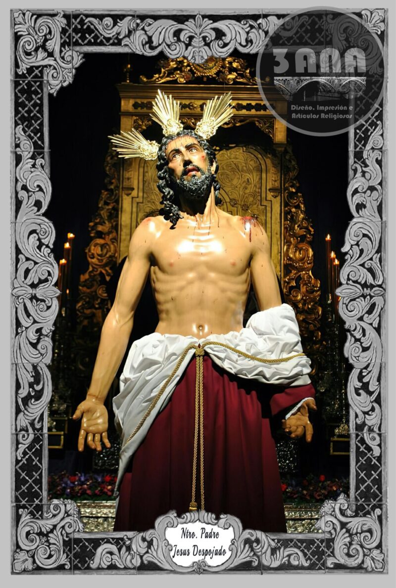 azulejo Padre Jesús despojado