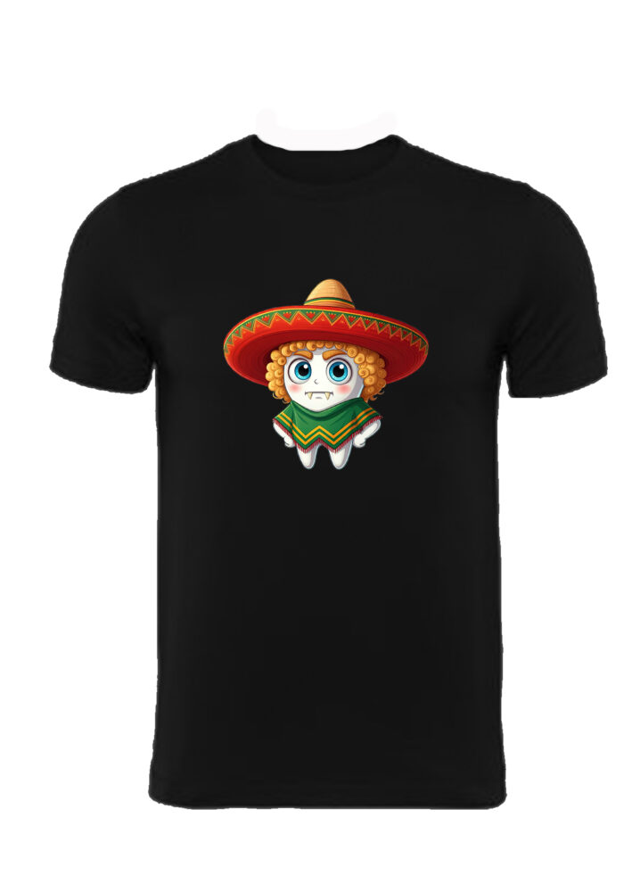 camiseta mejicano sobrero