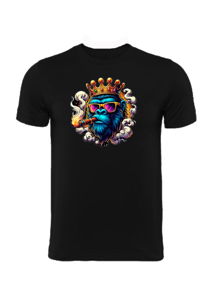 camiseta mono Rey puro