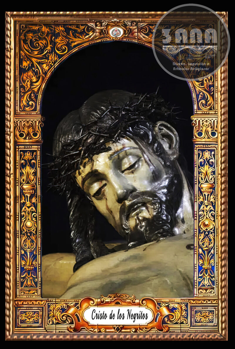 Azulejo cristo de los Negritos