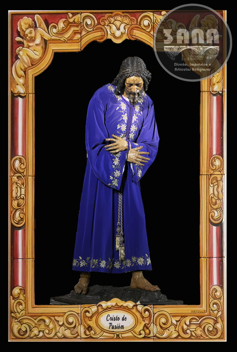 Azulejo cristo de Pasión