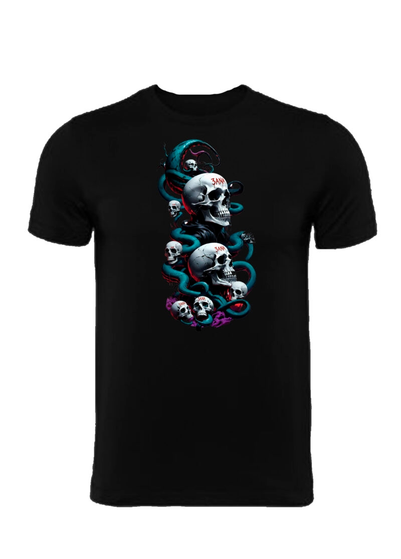 camiseta calaveras 3ana