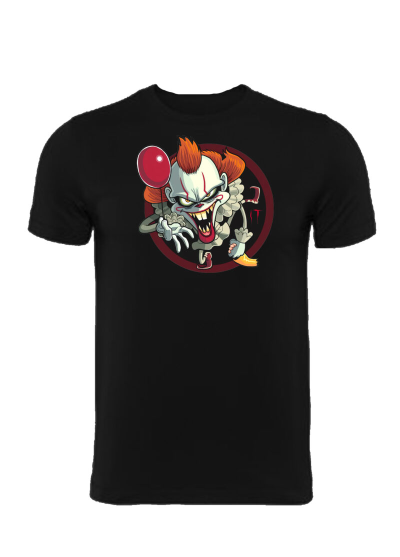 camiseta payaso globo
