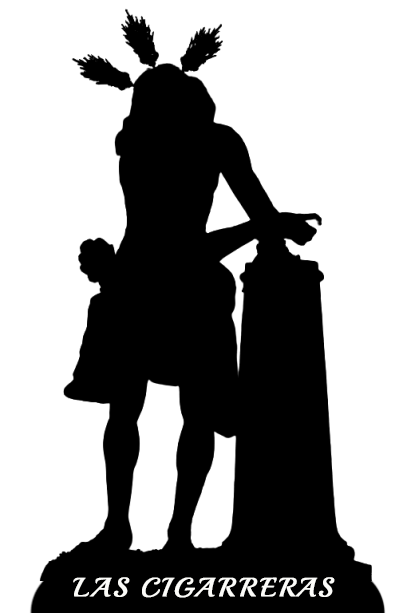 Camiseta las cigarreras silueta