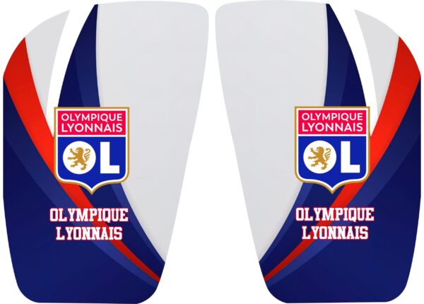 Espinilleras Olympique Lyonnais