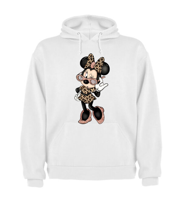 Sudadera capucha Mickey Minnie