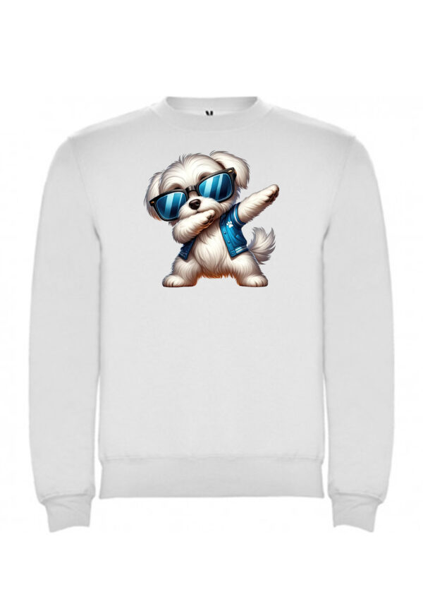 Sudadera perro bailando