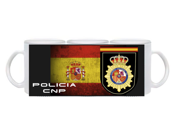 Taza Policía Nacional