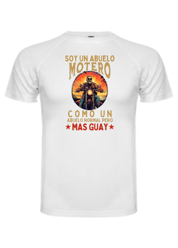 Camiseta soy un abuelo motero