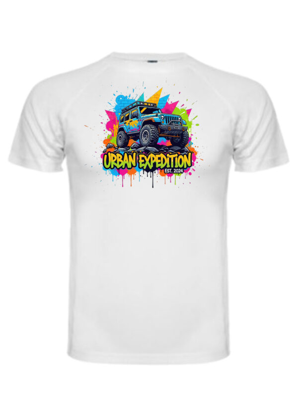 camiseta urbana expedición