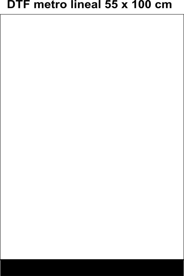 dtf textil por metros lineal